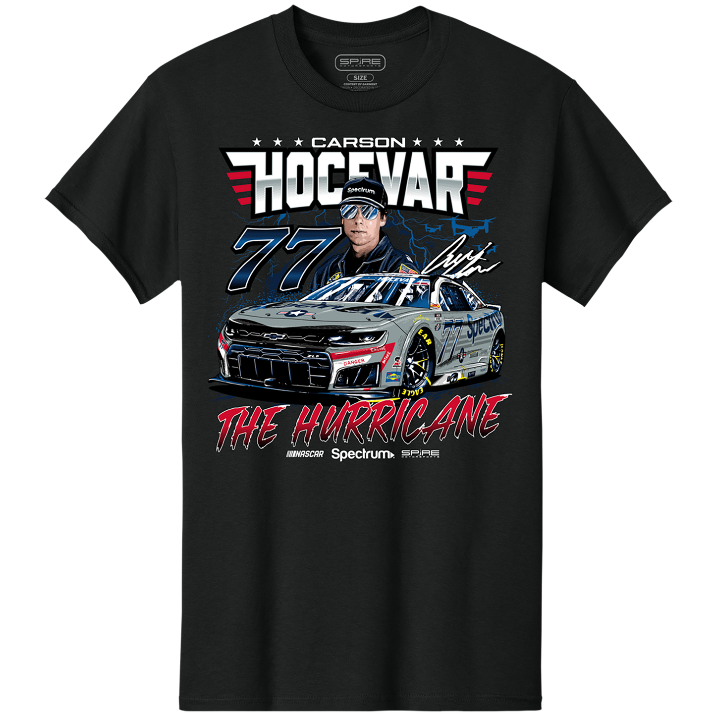 #77 Carson Hocevar Spectrum San Diego T-Shirt