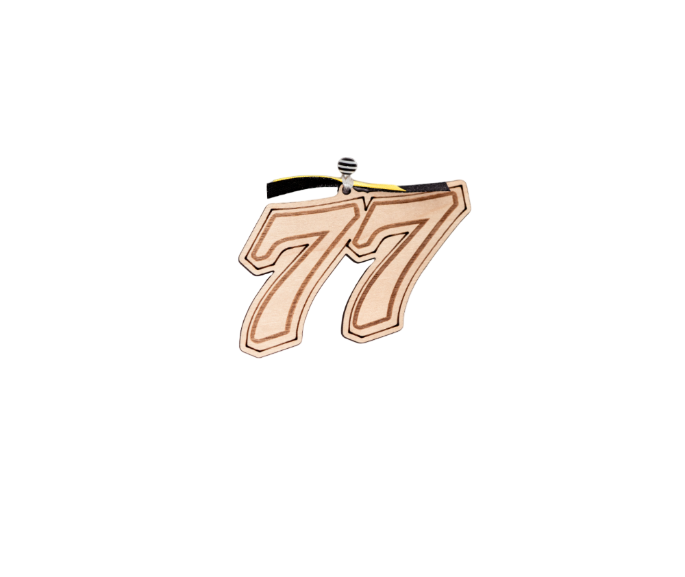 Spire Motorsports #77 Christmas Ornament