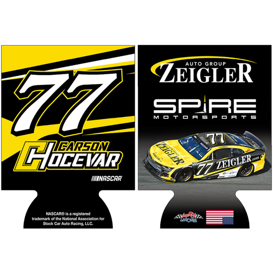 #77 Carson Hocevar Zeigler Can Cooler