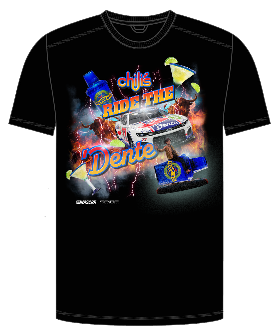 77 Carson Hocevar Chili's T-Shirt 2025 – Shop Spire Motorsports
