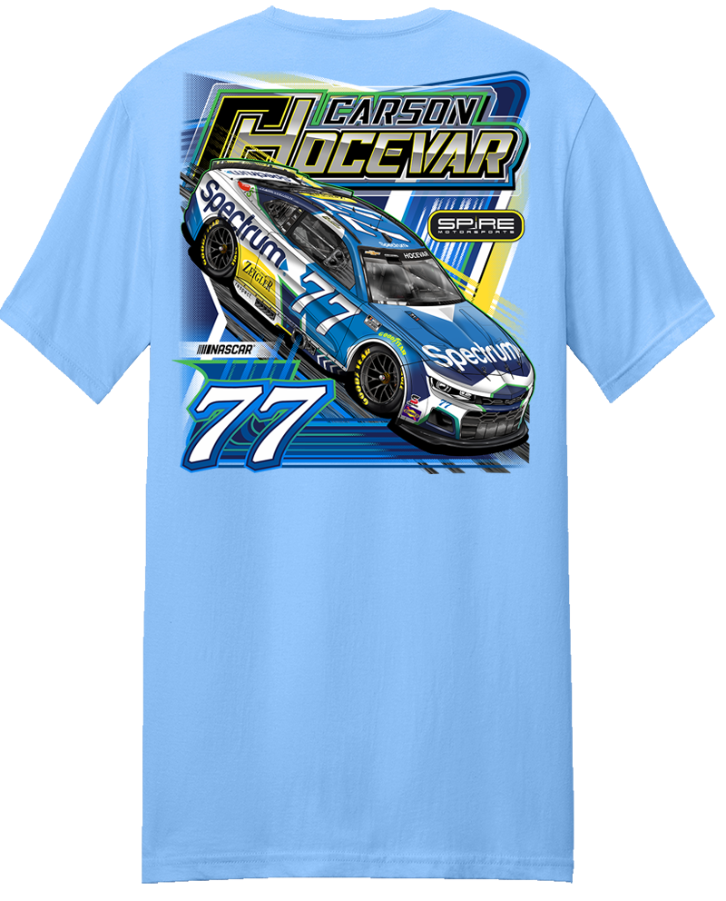 #77 Carson Hocevar Spectrum T-Shirt