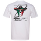 #7 Daniel Suárez Spire Motorsports Lifestyle T-Shirt (White & Black)