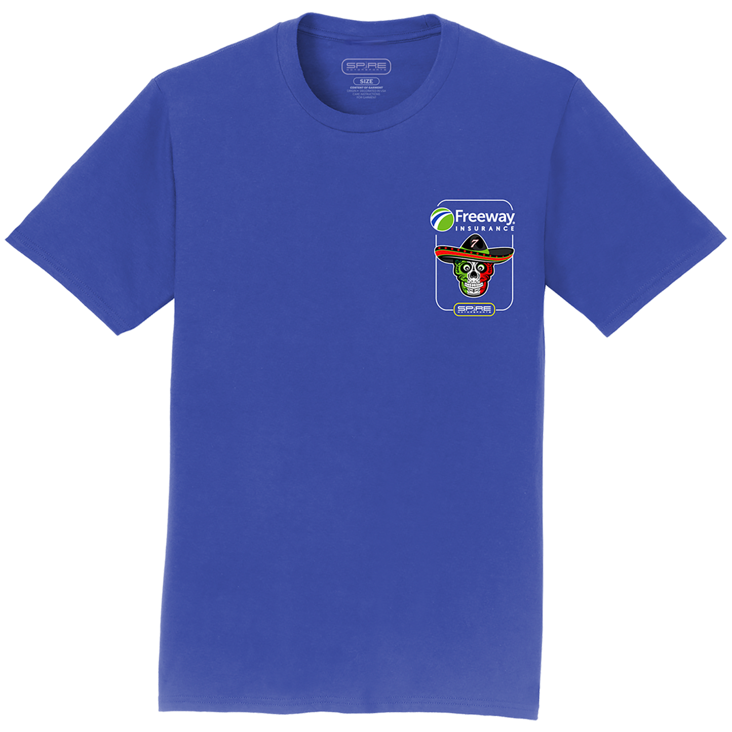#7 Daniel Suárez Freeway Insurance T-Shirt (Blue)