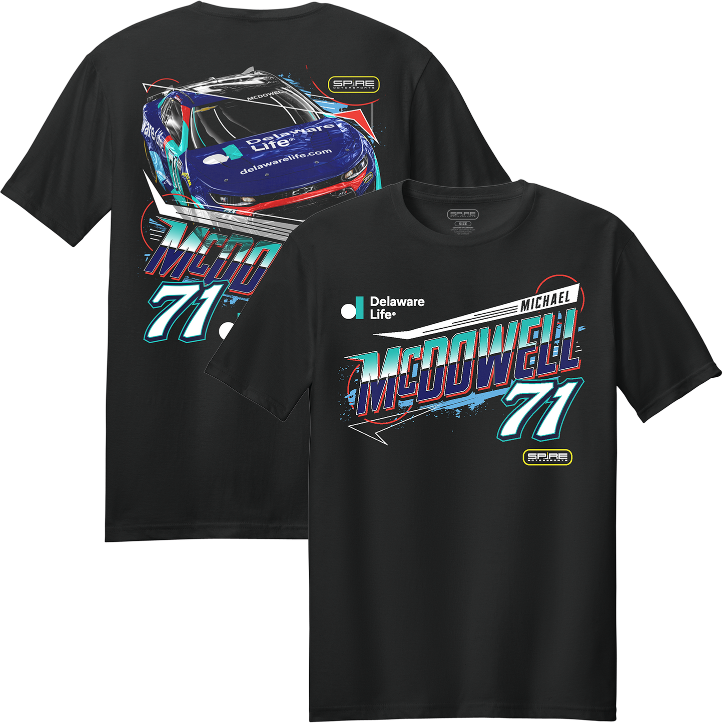 #71 Michael McDowell Delaware Life T-Shirt