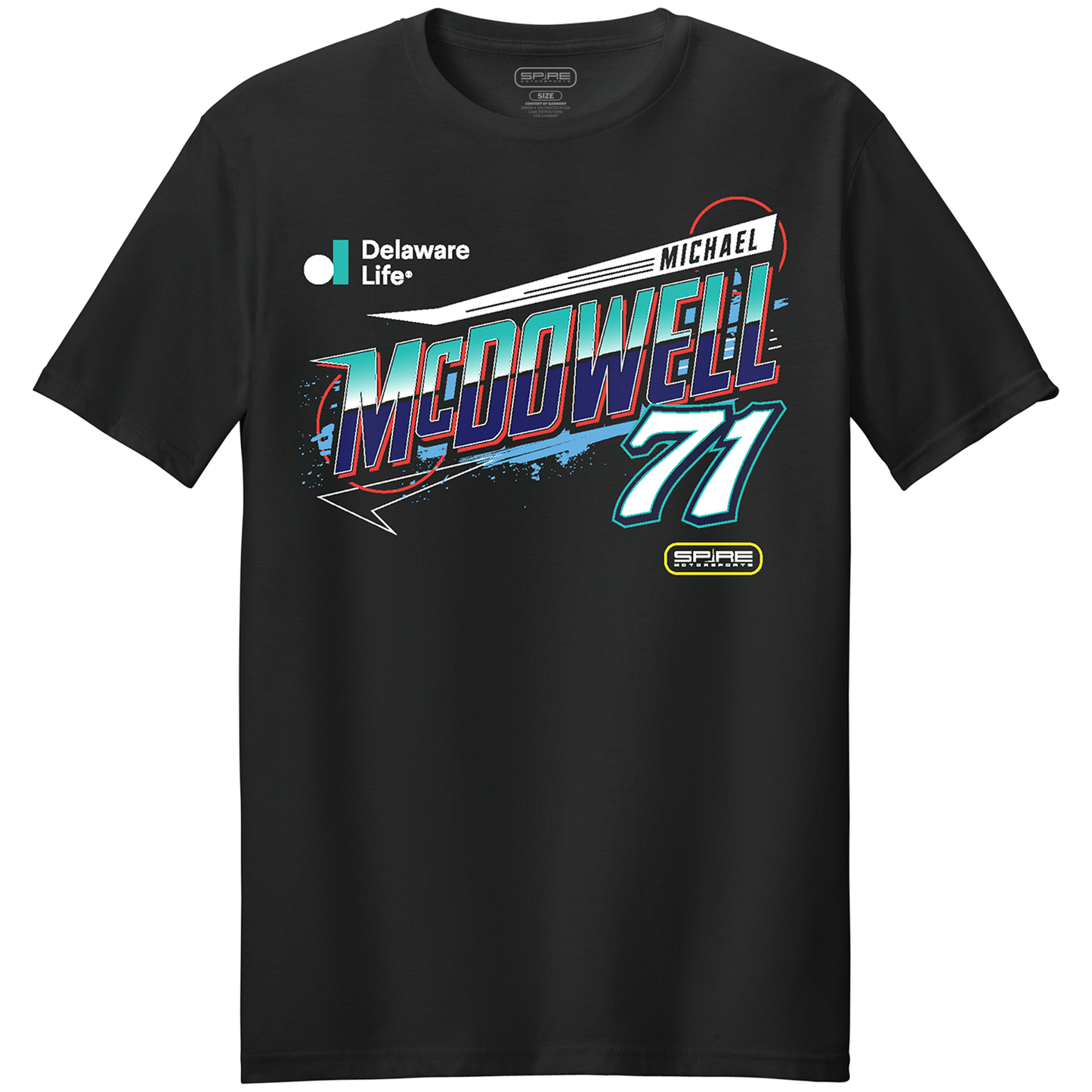 #71 Michael McDowell Delaware Life T-Shirt
