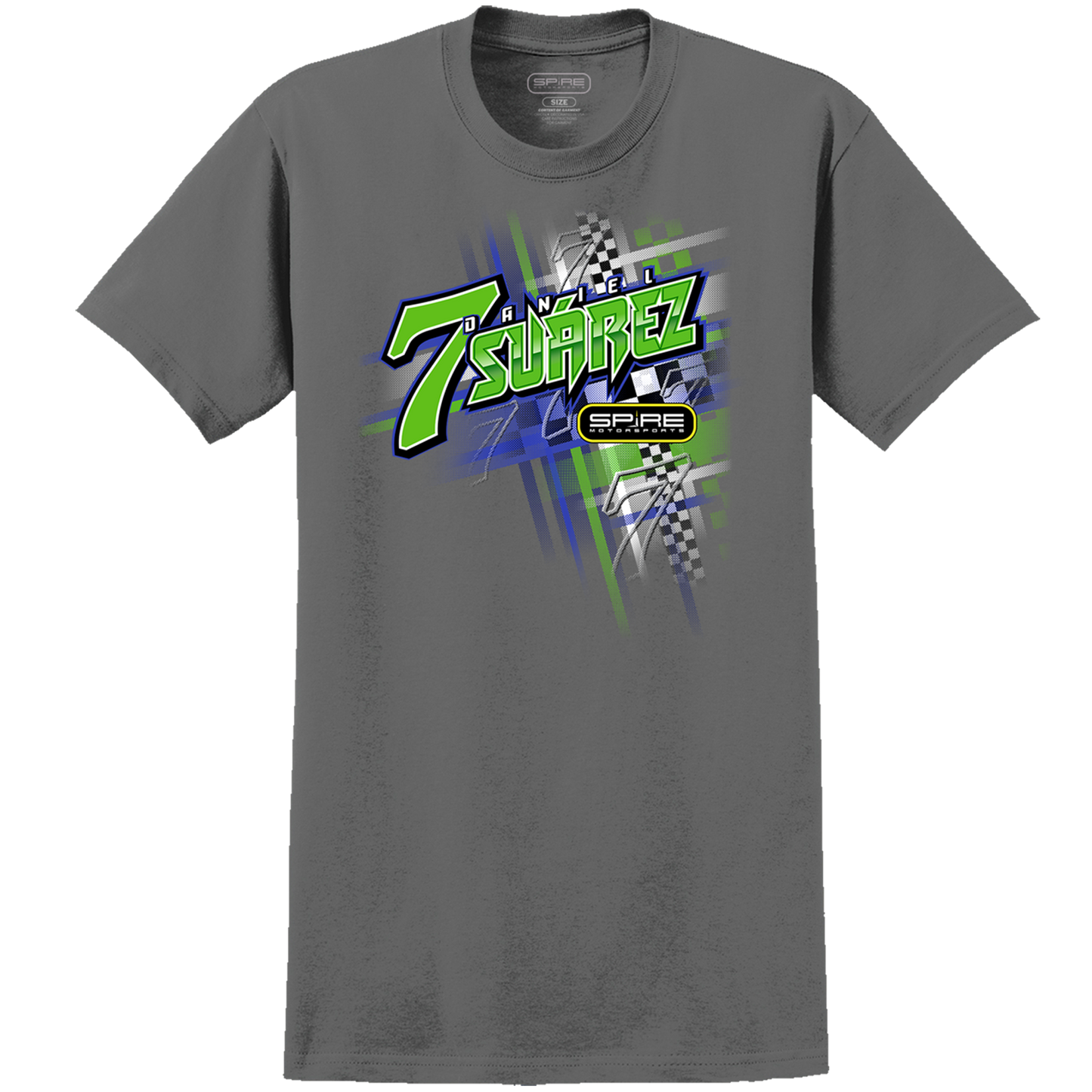 #7 Daniel Suárez Freeway Insurance T-Shirt 2.0 (Charcoal)