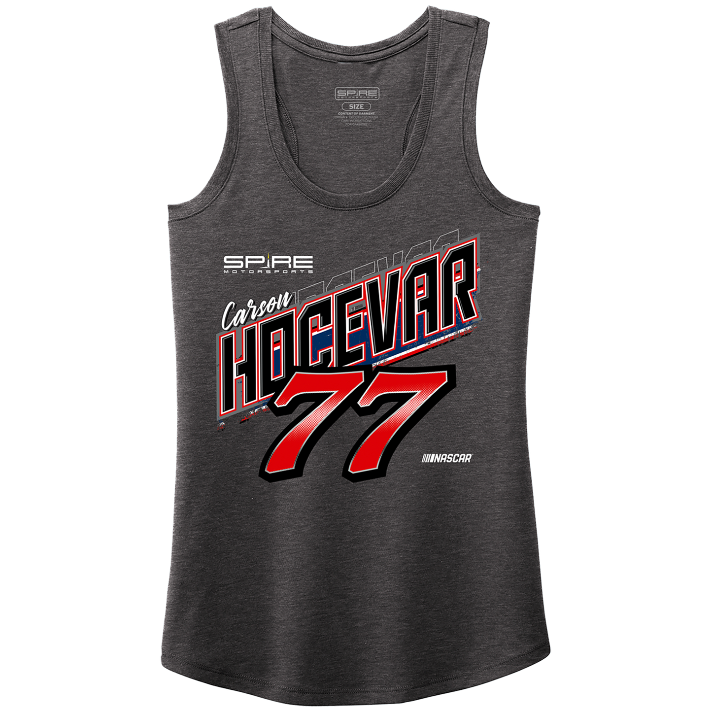 #77 Carson Hocevar Ladies Tank Top