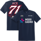 #71 Michael McDowell Modo Casino "ACE" T-Shirt 2026