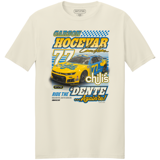 #77 Carson Hocevar Chili's® Throwback T-Shirt 2026