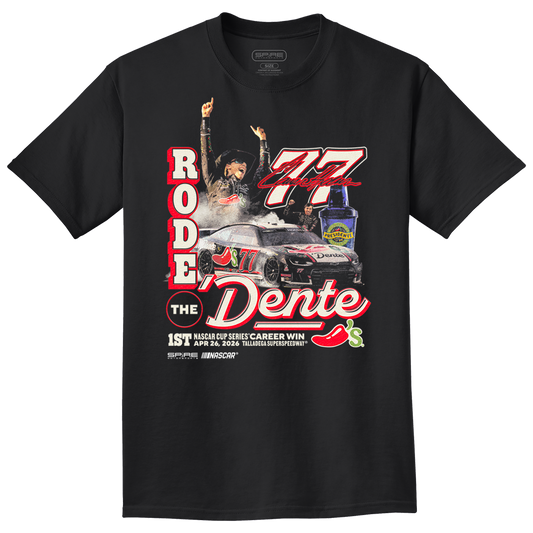 #77 Carson Hocevar Chili's Talladega Win T-Shirt 2026