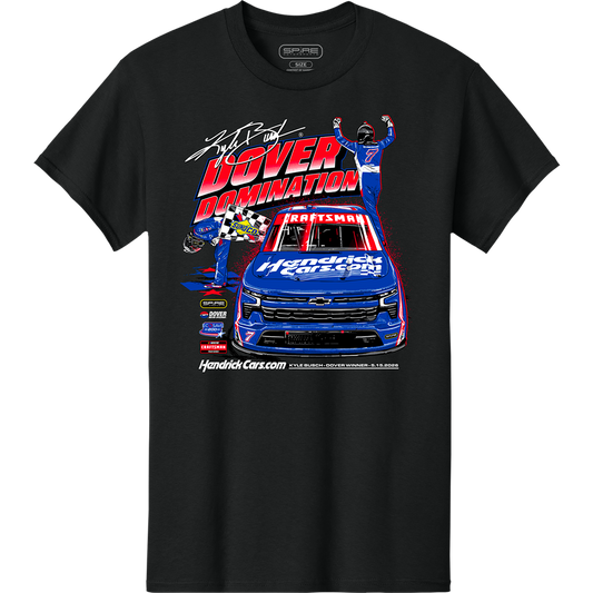 #7 Kyle Busch HendrickCars.com NCTS Dover Win T-Shirt