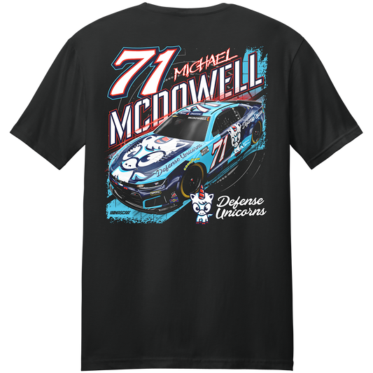 #71 Michael McDowell Defense Unicorns T-Shirt 2026
