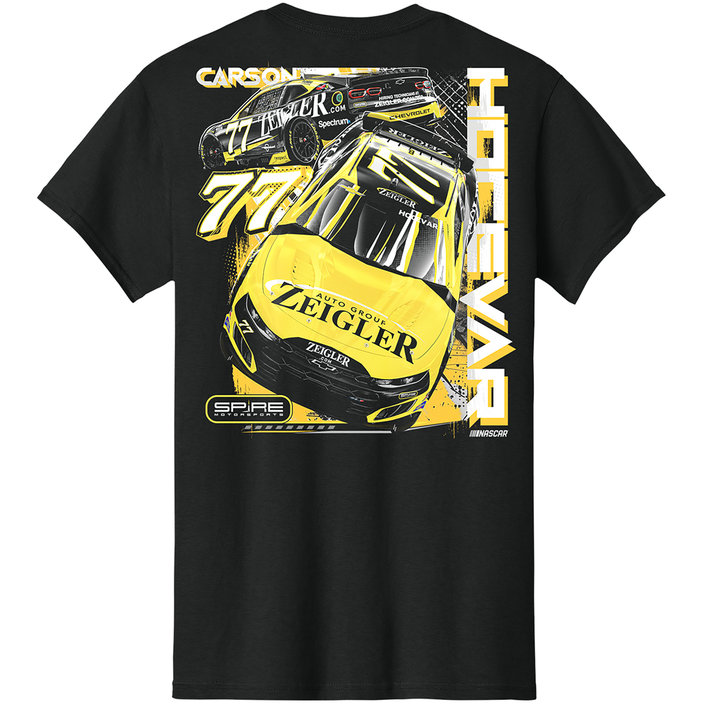 #77 Carson Hocevar Zeigler T-Shirt 2026