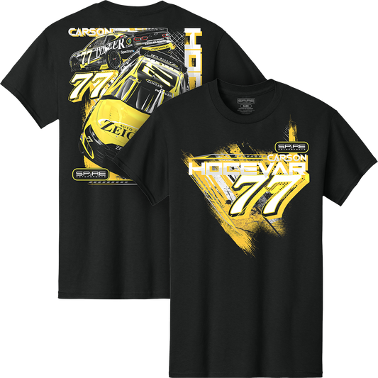 #77 Carson Hocevar Zeigler T-Shirt 2026 (Black)