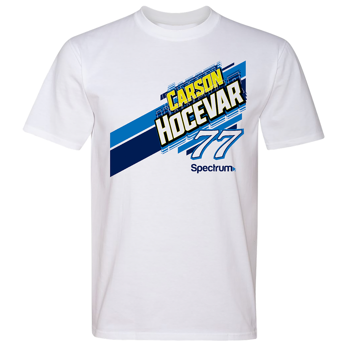 #77 Carson Hocevar Spectrum T-Shirt 2026 (White)