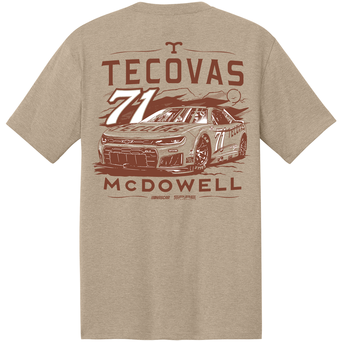 #71 Michael McDowell Tecovas T-Shirt 2026
