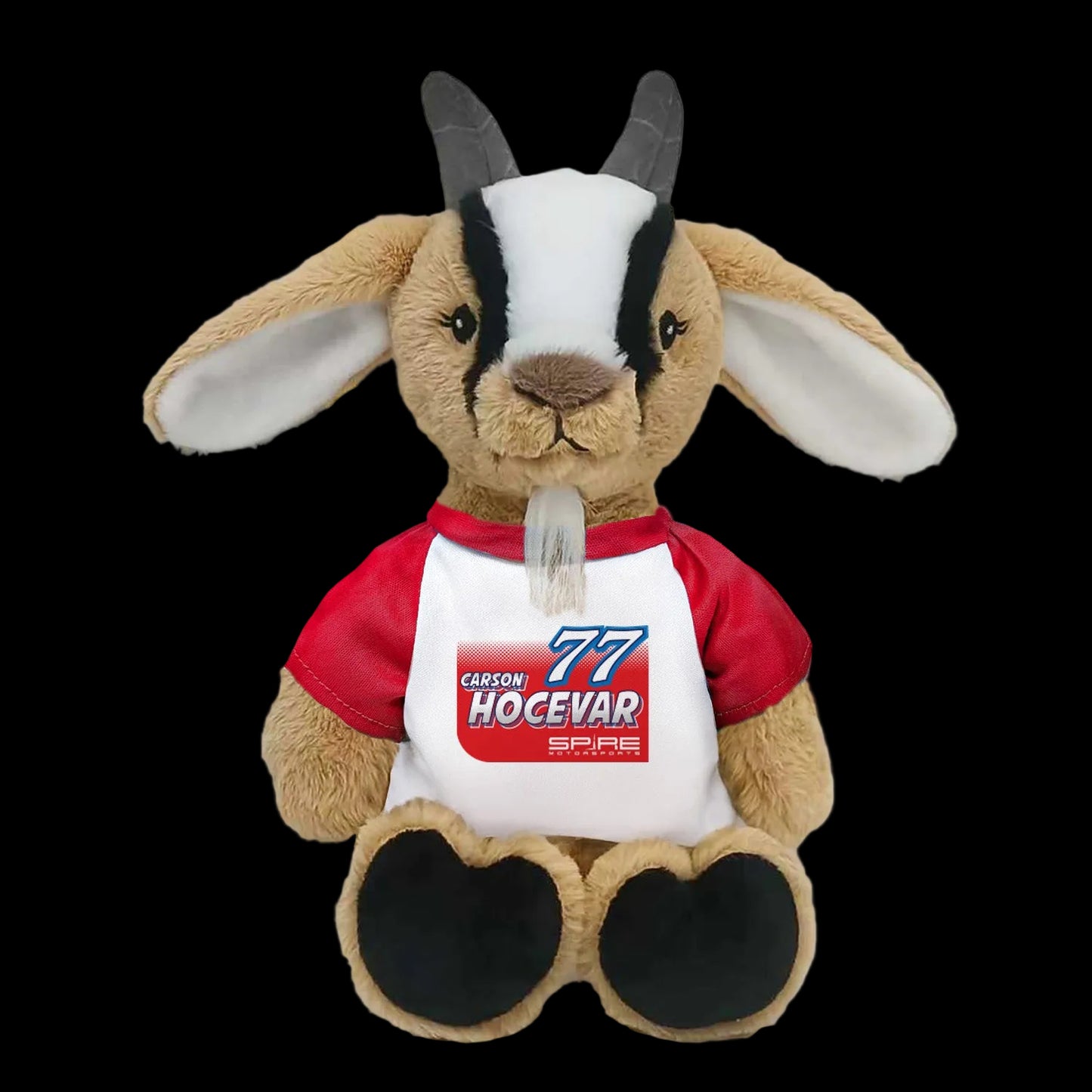 #77 Carson Hocevar Goat Plushie (Regular Size)