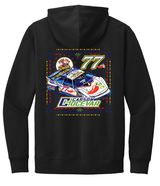 Spire Motorsports Carson Hocevar Chili's Dirt Hoodie