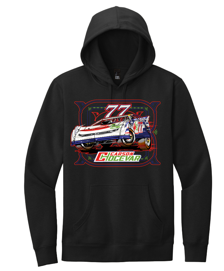 Spire Motorsports Carson Hocevar Chili's Dirt Hoodie