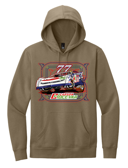Spire Motorsports Carson Hocevar Chili's Dirt Hoodie