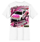 #77 Carson Hocevar Modo Casino T-Shirt 2026 (Pink & White)