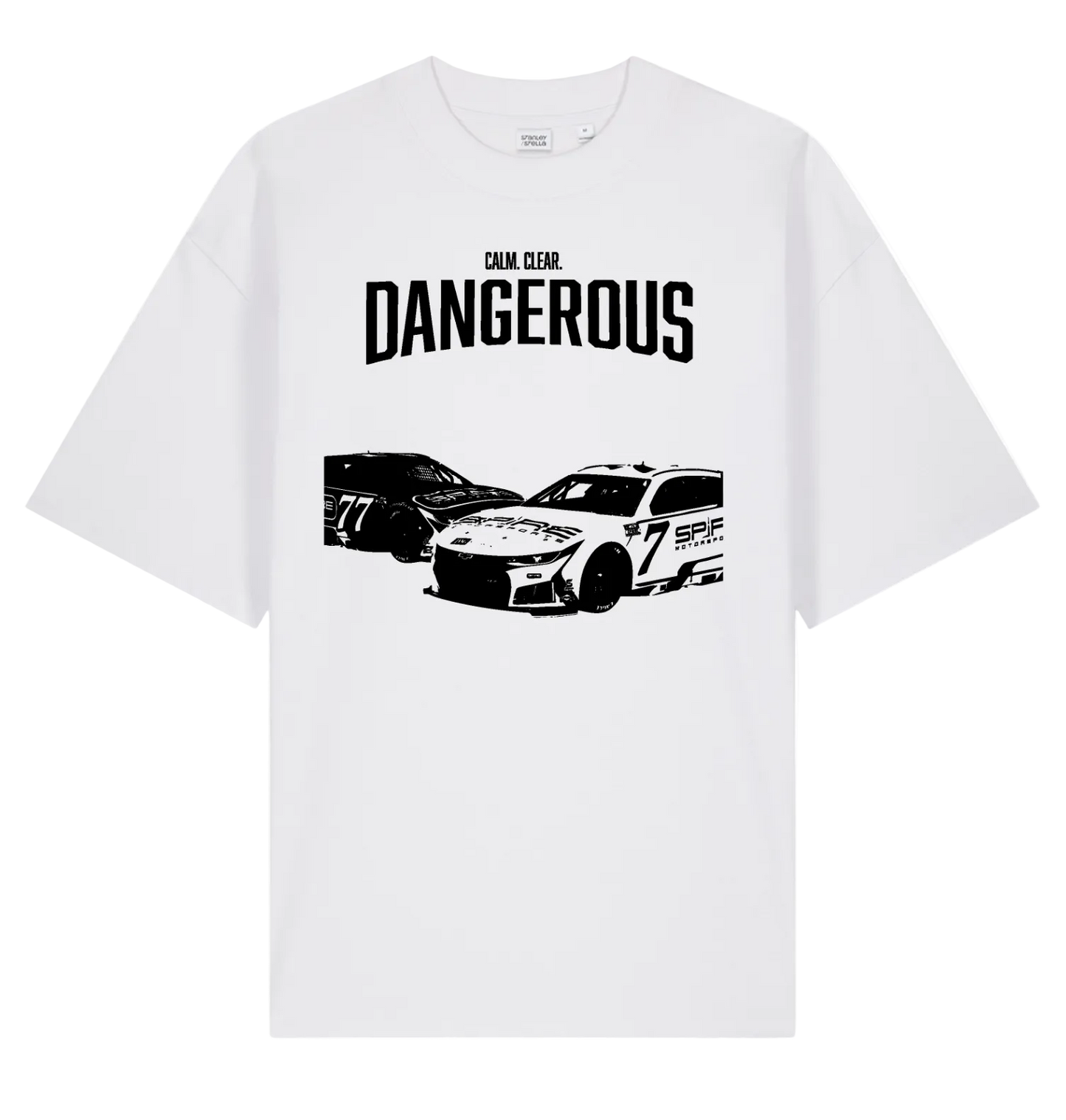 Spire Motorsports 2026 Chase Oversized T-Shirt (White)