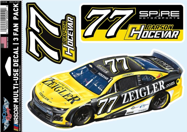 #77 Carson Hocevar Zeigler Decal Set – Shop Spire Motorsports