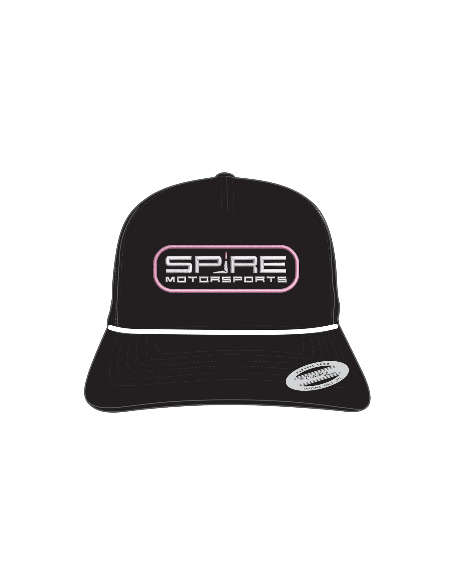 Spire Goes Pink 2025 Logo Hooey Rope Hat