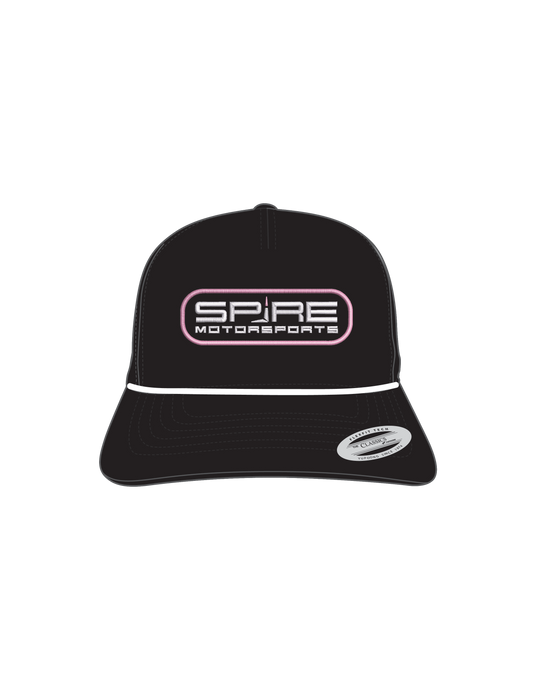 Spire Goes Pink 2025 Logo Hooey Rope Hat