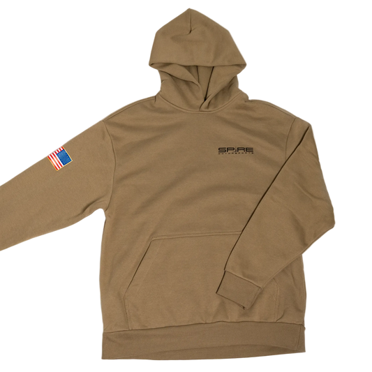 Spire Motorsports respect. Our Troops Hoodie 2026