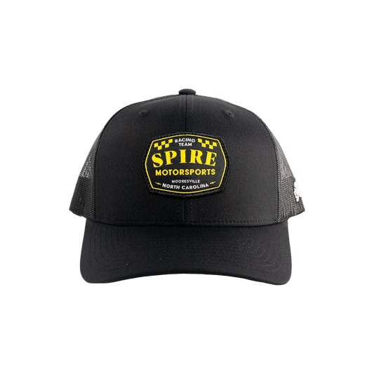 Spire Motorsports Hooey Black/Yellow Snapback