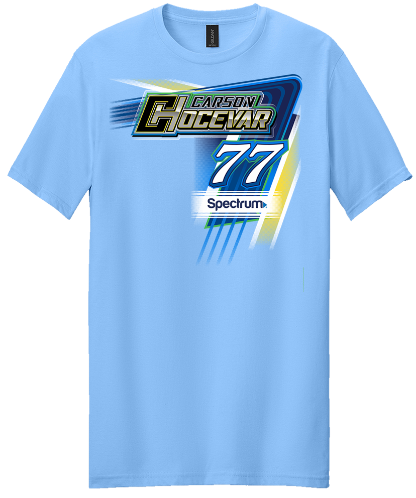 #77 Carson Hocevar Spectrum T-Shirt