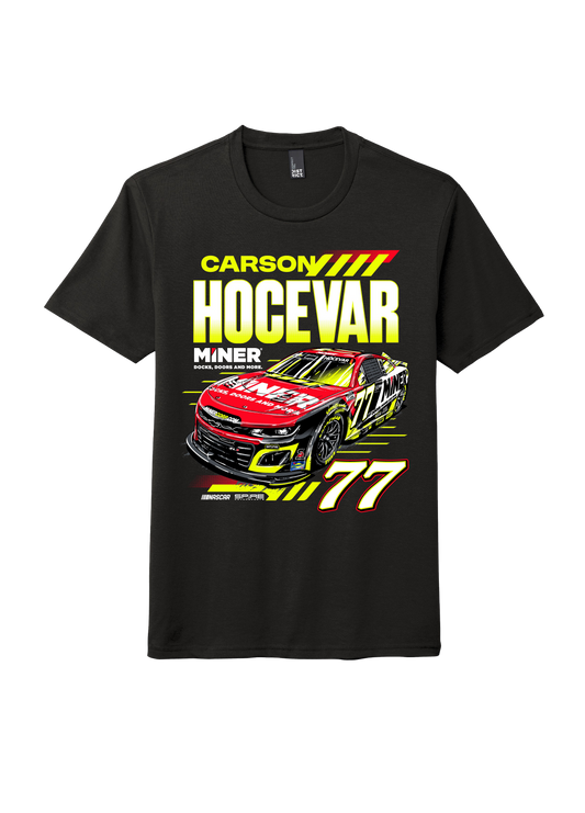 #77 Carson Hocevar Miner T-Shirt 2026