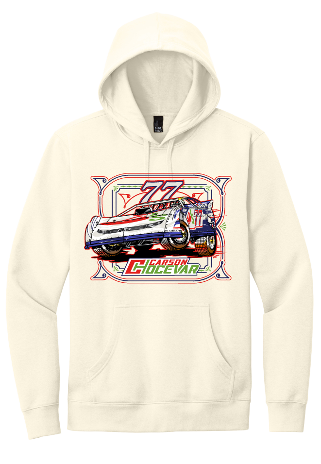 Spire Motorsports Carson Hocevar Chili's Dirt Hoodie